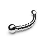 Stalowe dildo - le Wand Stainless Steel Bow - obrazek 2