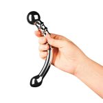 Stalowe dildo - le Wand Stainless Steel Bow - obrazek 4